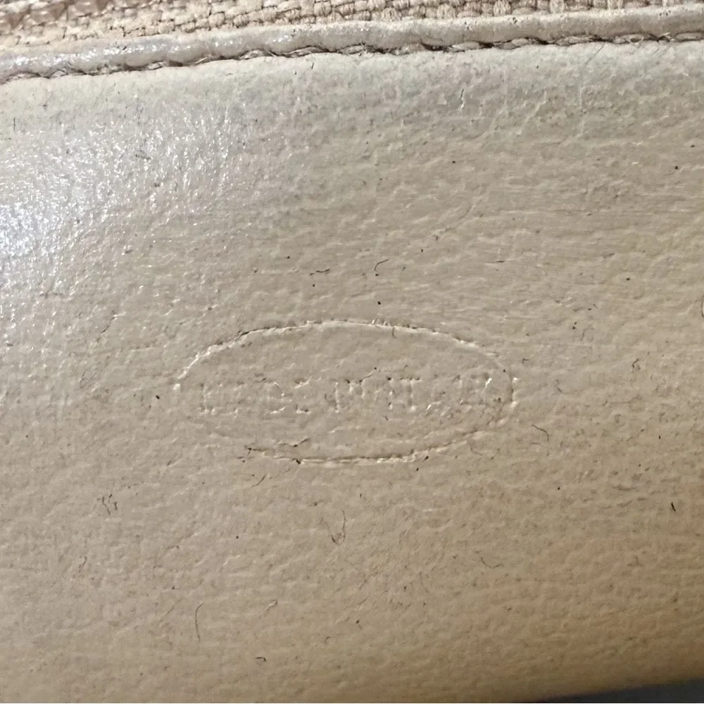 CHANEL Vintage Tan CC Logo Caviar Leather Backpack